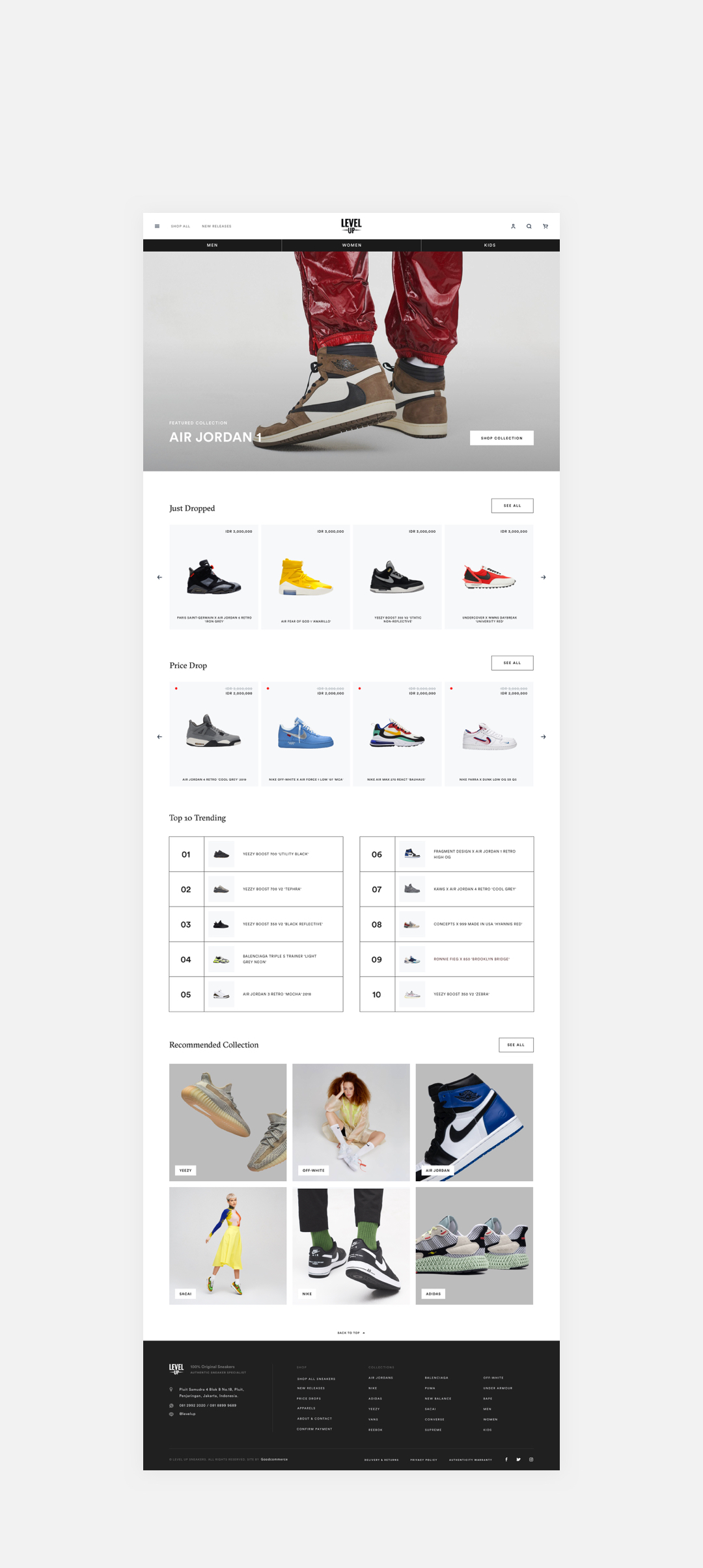 Level Up Sneakers | Goodcommerce